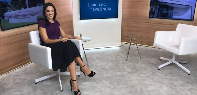 “Judiciário em Evidência” estreia novo cenário em programa de reportagens sobre a expansão da Justiça