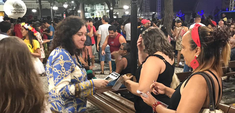 Juizado da Mulher promove ações para conscientizar população durante período de pré-carnaval