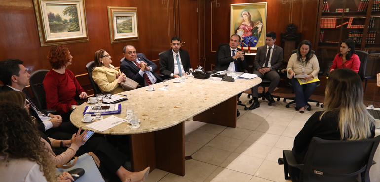 Depoimento especial e adoção são temas de reunião no TJCE