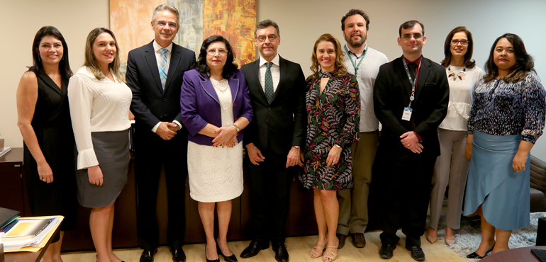 Vice-Presidência do TJCE inicia projeto-piloto para auxiliar no gerenciamento do acervo processual