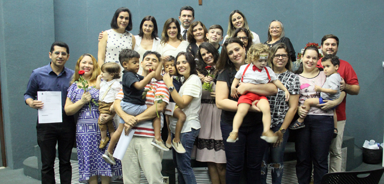 Solenidade no Fórum Clóvis Beviláqua marca a entrega de 23 mandados de adoção