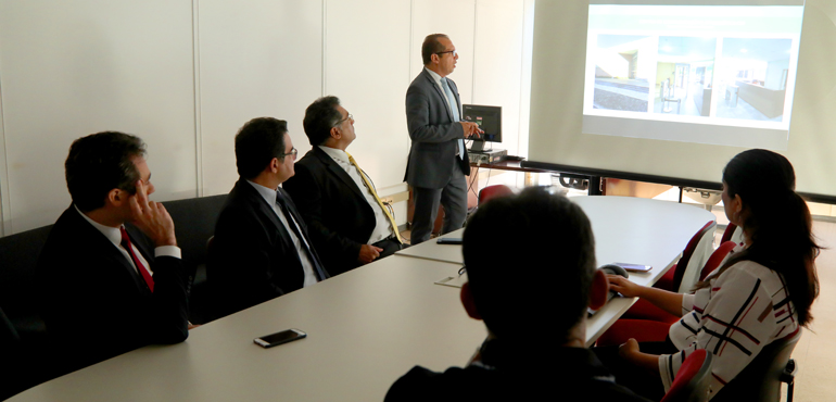 Assistência Militar do TJCE apresenta sistema de segurança para representantes do TRT da 7ª Região