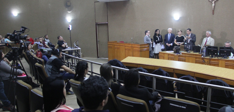 Solenidade no Fórum Clóvis Beviláqua marca início da IV Semana Estadual do Júri