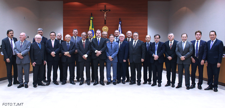 Presidente do TJCE participa de reunião em Cuiabá com demais chefes das Justiças estaduais