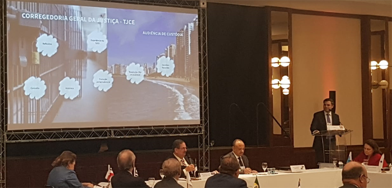 Audiências de custódia realizadas pelo Judiciário cearense é tema de palestra no 82º Encoge