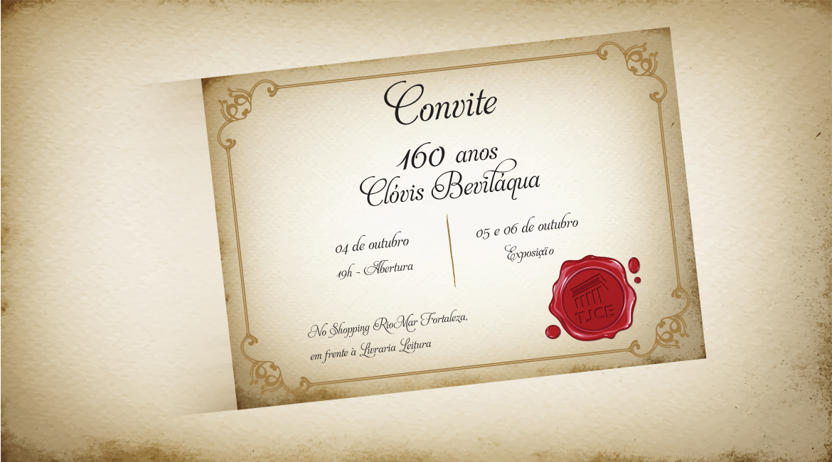 Exposição em comemoração aos 160 anos de Clóvis Beviláqua começa nesta sexta-feira