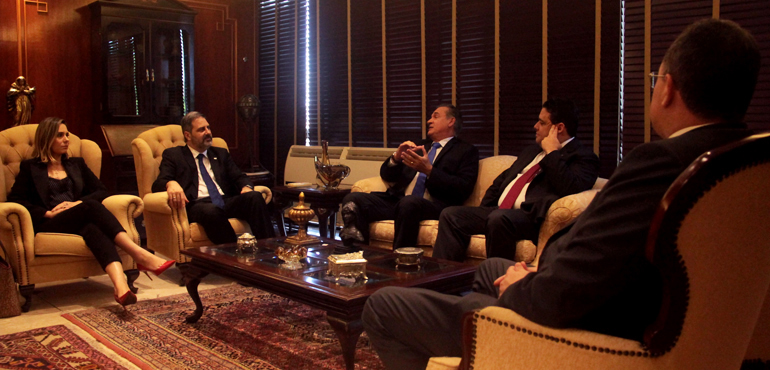 Presidente do Tribunal de Justiça recebe representantes da OAB Nacional e estadual