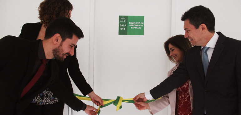 Judiciário inaugura mais duas salas específicas para ouvir depoimentos de crianças vítimas de violência