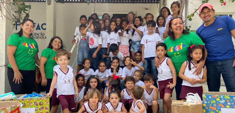 Judiciário arrecada doações para crianças assistidas por instituições