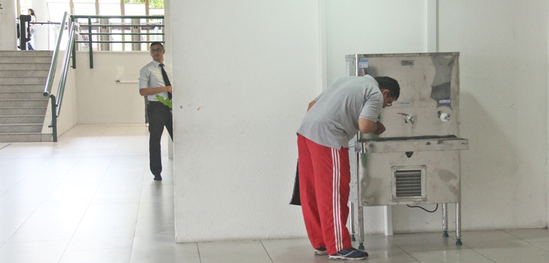 Fórum Clóvis Beviláqua disponibiliza bebedouros de uso público