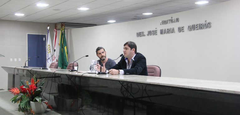 A obra de Graciliano Ramos é tema de debate em palestra na Esmec