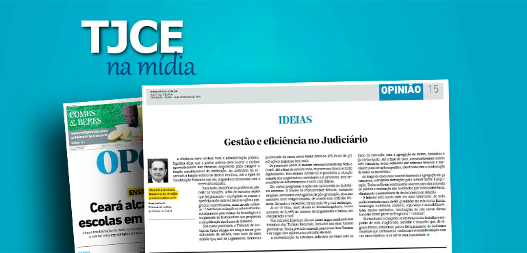 Artigo: Gestão e eficiência no Judiciário