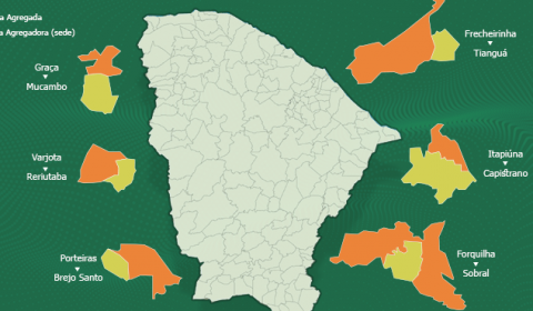 Processos novos de Graça, Varjota, Porteiras, Frecheirinha, Itapiúna e Forquilha passam a tramitar nas comarcas agregadoras a partir de 2 de maio