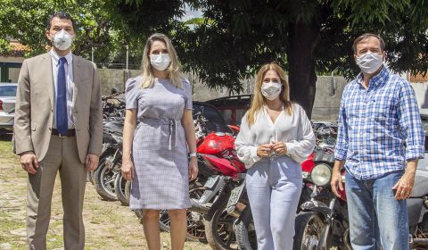 Comitê Gestor de Bens Apreendidos em Procedimentos Criminais visita depósito público