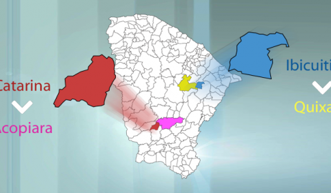 Catarina e Ibicuitinga passam a ter processos novos tramitando em comarcas agregadoras a partir desta terça-feira