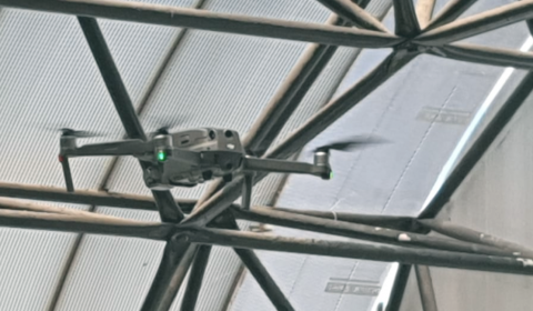 Judiciário cearense utiliza drone para auxiliar na reforma e ampliação de unidades