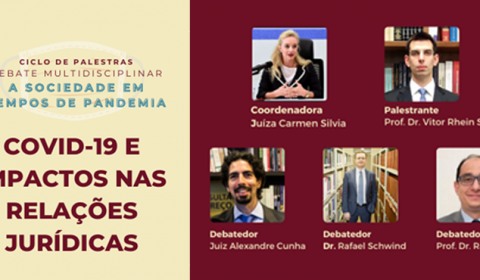 Esmec promove palestra “Covid-19 e impactos nas relações jurídicas” nesta quarta-feira