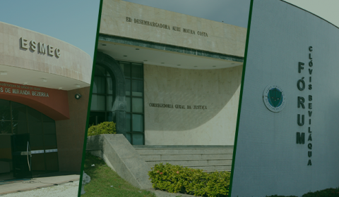 Transmissão de cargo do novo corregedor-geral da Justiça e posse dos dirigentes do Fórum Clóvis Beviláqua e da Esmec serão nesta segunda-feira