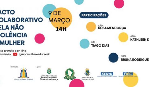 Magistrados apresentam nesta terça-feira pesquisa sobre crime de feminicídio durante encontro no YouTube