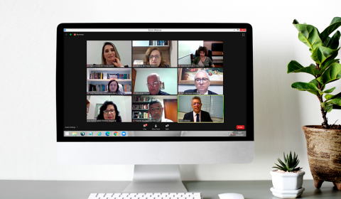 Magistrados e servidores do TJCE participam de encerramento do webinário “Altos Estudos em Audiência de Custódia”