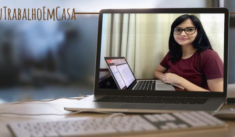 Estagiária afirma que é preciso disciplina para realizar TeleTrabalho e estudar