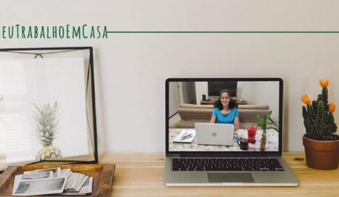 Conectada ao trabalho e ao amor dos pais