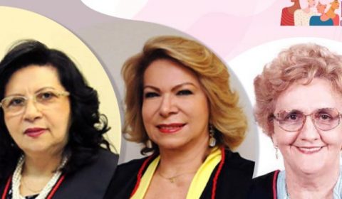 O pioneirismo e a dedicação das três mulheres que chegaram à Presidência do TJCE