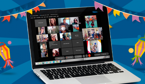 272 crianças e adolescentes participam de arraiá virtual promovido pelo Judiciário cearense