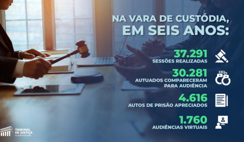 Vara de Custódia de Fortaleza realiza mais de 37 mil audiências em seis anos