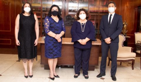 Presidentes do TJCE e do Tribunal Regional do Trabalho se reúnem na sede do Judiciário estadual