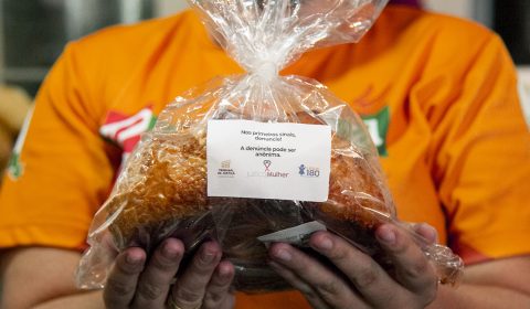 Campanha Justiça pela Mulher amplia alcance com mensagens de combate à violência em padarias