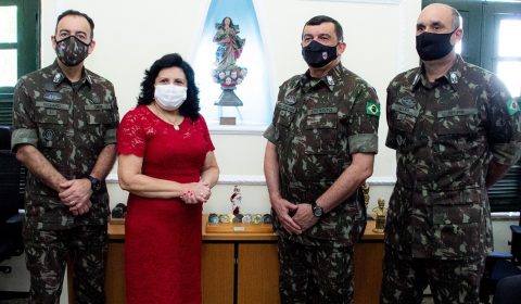 Presidente do TJCE se reúne com comandante do Exército Brasileiro