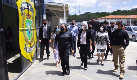 Presidente do TJCE acompanha comitiva do CNJ em visita a unidades prisionais