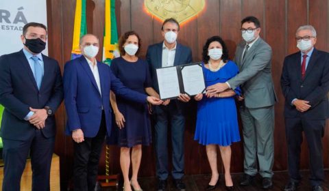 Presidente do TJCE e governador do Estado assinam contrato do Projeto de Modernização do Poder Judiciário