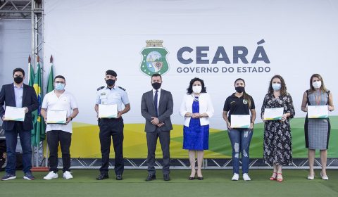 Presidente do TJCE recebe homenagem da Secretaria de Segurança Pública do Estado