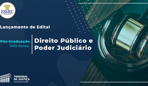 Inscrições abertas para Especialização em Direito Público e Poder Judiciário