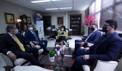 Advogados nomeados para cargos de desembargador são recebidos pela presidente do TJCE