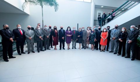 Tribunal de Justiça do Ceará inaugura novos gabinetes para desembargadores, que passam a atuar no Fórum Clóvis Beviláqua