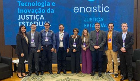 Comitiva do TJCE participa de Encontro Nacional de Tecnologia e Inovação da Justiça