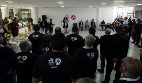 TJCE inaugura espaço para o Sindjustiça no Fórum Clóvis Beviláqua