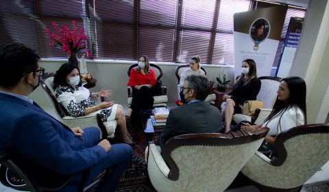 Nova Diretoria da Anoreg-CE visita presidente do TJCE, que reafirma compromisso de dialogar com todas as entidades