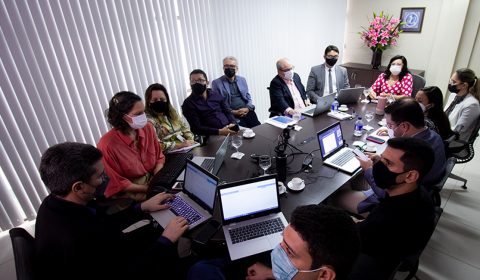 Gestores do TJCE realizam alinhamento com cogestores dos projetos do Promojud