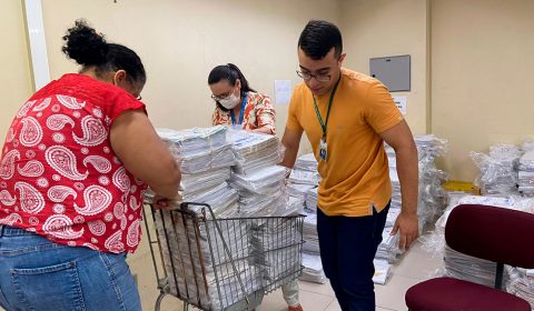 Fórum Clóvis Beviláqua realiza descarte de petições digitalizadas e doa para Associação de Agentes Ambientais Rosa Virgínia