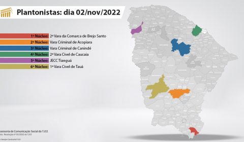 Sorteadas Varas que darão início ao Plantão Judiciário no Interior a partir de novembro