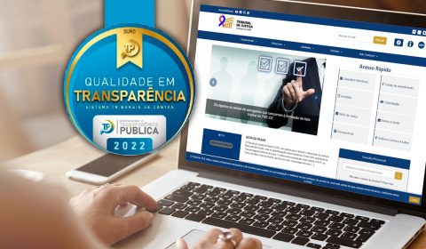 TJCE recebe Selo Ouro no Programa Nacional de Transparência Pública