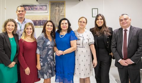 Presidente do TJCE destaca importância da presença de Juizados em universidades durante visitas realizadas nesta sexta-feira