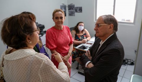 Comitiva do TJCE visita instalações da Vara de Audiências de Custódia em Fortaleza