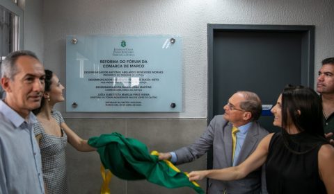 População do município de Marco recebe Fórum ampliado, moderno, acessível e com instalação de mais uma vara