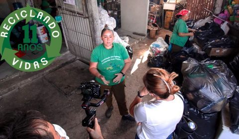 11 Anos Reciclando Vidas: doação de material reciclável contribui para transformar realidade de catadores