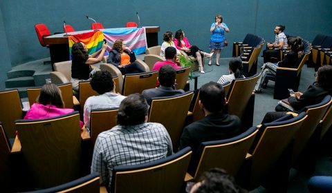 Roda de conversa no Fórum Clóvis Beviláqua debate avanços e conquistas da população LGBTQIAPN+